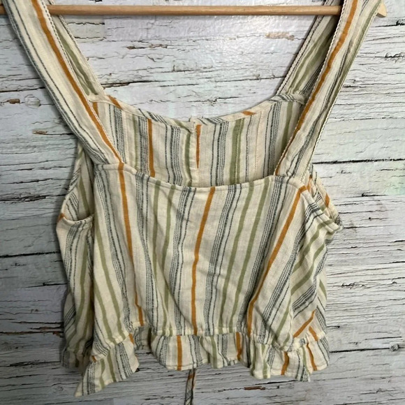 Bp. Tank top blouse tan brown size large  crop - Picture 5 of 6